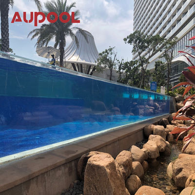 Piastra acrilica trasparente pannello acrilico fuso personalizzabile per piscina a finestra sottomarina