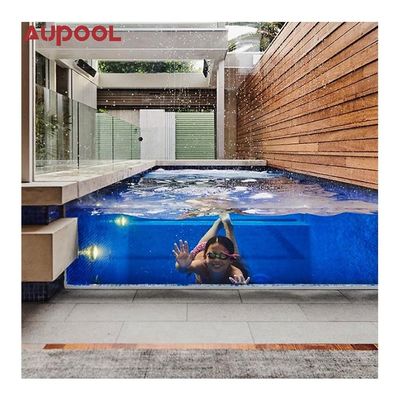 Clorinatore di sale e contenitore prefabbricato leggero subacqueo per piscina in acciaio