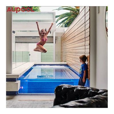Clorinatore di sale e contenitore prefabbricato leggero subacqueo per piscina in acciaio
