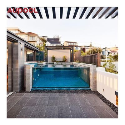 Clorinatore di sale e contenitore prefabbricato leggero subacqueo per piscina in acciaio