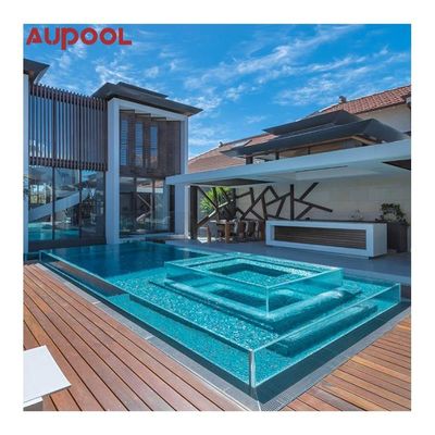 Clorinatore di sale e contenitore prefabbricato leggero subacqueo per piscina in acciaio