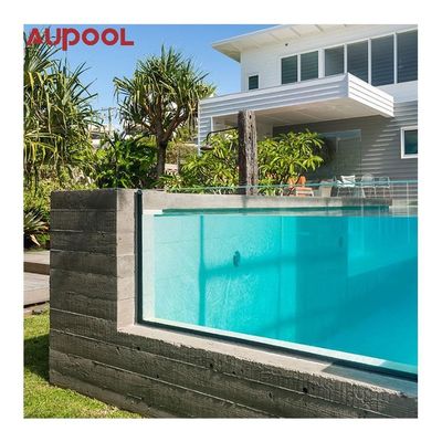 Nuoto Navigazione Sopra Terra Piscine Frp con finestre acriliche trasparenti e design personalizzabile
