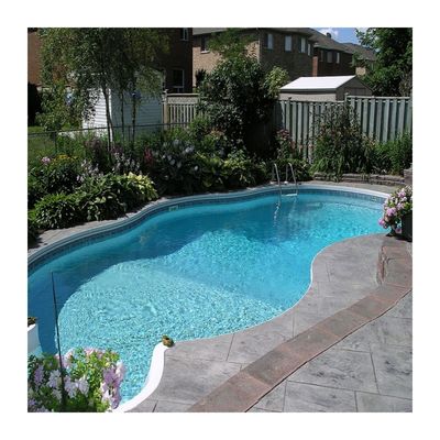 Facile installare cascata per mini tenda acrilica di acqua nel paesaggio piscina