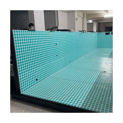 Servizio di taglio Piscina acrilica di lucite prefabbricata per cortile AUPOOL Outlet