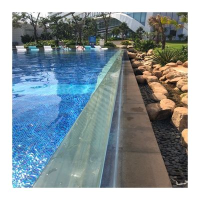 50 mm di spessore pannelli di vetro acrilico trasparente per piscina Densità 1,20 g/cm3 e durevole