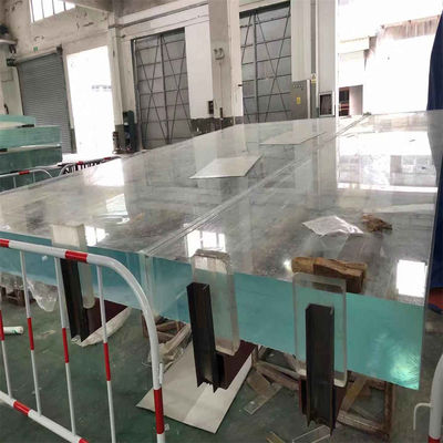 Finestra con pannello di vetro PMMA Lucite Plexi per piscina facile da pulire