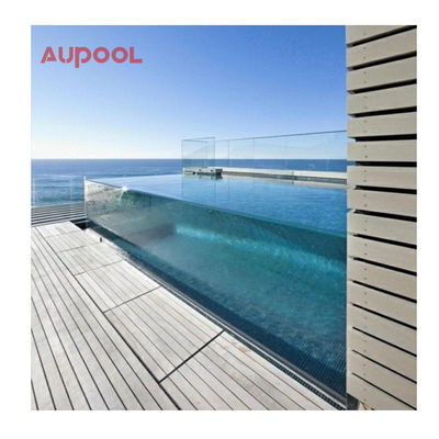 Piscina acrilica trasparente ad alta trasparenza