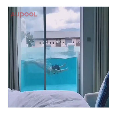 Spa di nuoto in fibra di vetro a 100% di lucite PMMA acrilica importata per piscina interna esterna