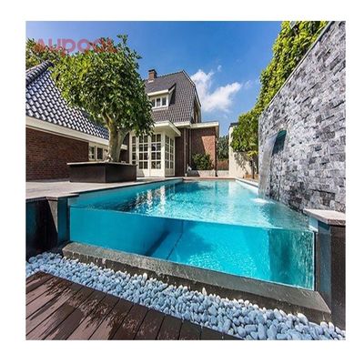 Tecnologia polimerizzazione termostatica secca piscina acrilica vetro piscine pannello