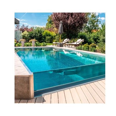 Tecnologia polimerizzazione termostatica secca piscina acrilica vetro piscine pannello