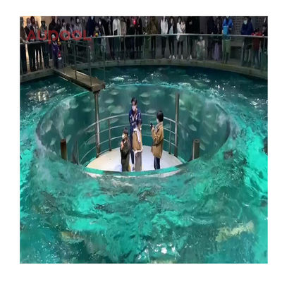 Pannelli murari lucidati su misura Plexiglass Piscine acriliche spesse per esterni