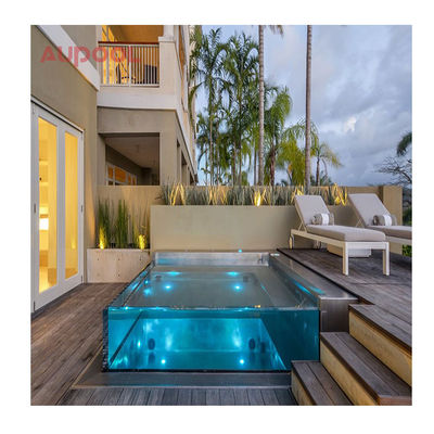 Piscina acrilica La soluzione perfetta per piscine gonfiabili Pannello acrilico fuso