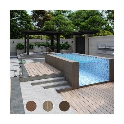 Piscine da bagno prefabbricate all'aria aperta Acrylic Infinity Advantage e certificato TUV