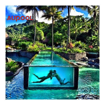 AUPOOL PMMA Fogli di vetro lucite per piscina acrilica Pannello di vetro plexi trasparente