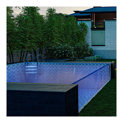 Hotel piscina prefabbricata con pompa Fliter e accessori all'aperto sopra terra