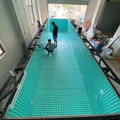 Hotel piscina prefabbricata con pompa Fliter e accessori all'aperto sopra terra