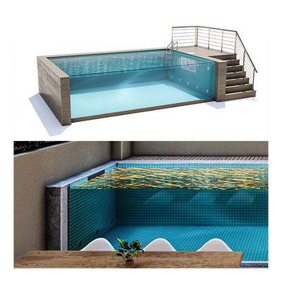 Sport per la famiglia Piscina a telaio con costruzione in acciaio inossidabile