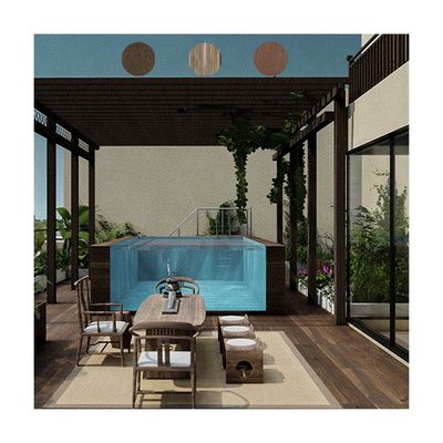 Fliter Pump Accessories Hotel Above Ground Prefab Infinite Acrylic Pane Piscina