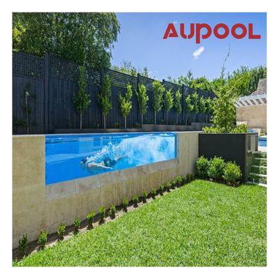 Protezione UV Sicurezza Dischi acrilici di vetro spessi e grandi senza fine per il recinto della piscina