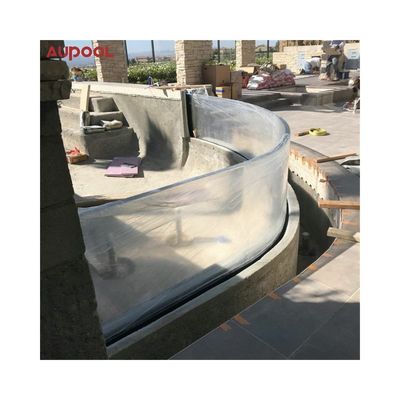 800 mm tubo acrilico fuso su misura per pannelli trasparenti e alta durezza superficiale