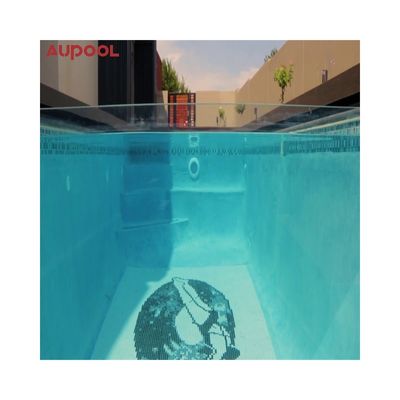 Pannello di piscina in cortile di alta durezza superficiale di acrilico lucite