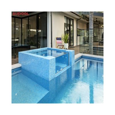 Pannello di piscina in cortile di alta durezza superficiale di acrilico lucite