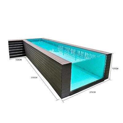2500KGS Peso netto Piscine di nuoto pulite Spa per allenamento acquatico all'aperto e relax