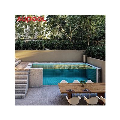 Dimensioni personalizzate pannelli acrilici trasparenti per recinzione piscina AUPOOL copertura di piscina in policarbonato