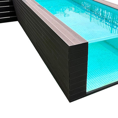 10 Giorni lavorativi Tempo di consegna Acrilico Mini modulare costruzione piscina per un'installazione facile
