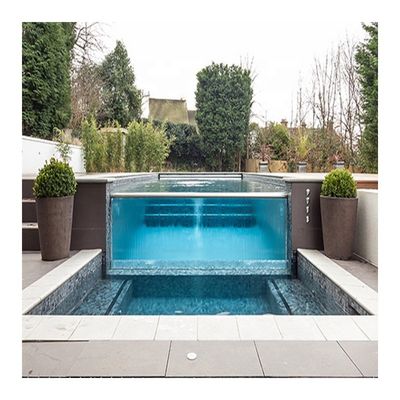 Villa acrilica piscina 6ft profonda Balboa controllata rettangolare sopra il terreno piscina