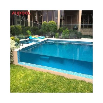Porta scorrevole in vetro piscina personalizzata modellazione in acrilico con pannello ghiacciato trasparente