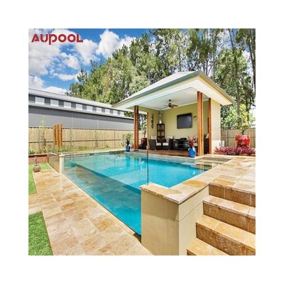 Porta scorrevole in vetro piscina personalizzata modellazione in acrilico con pannello ghiacciato trasparente