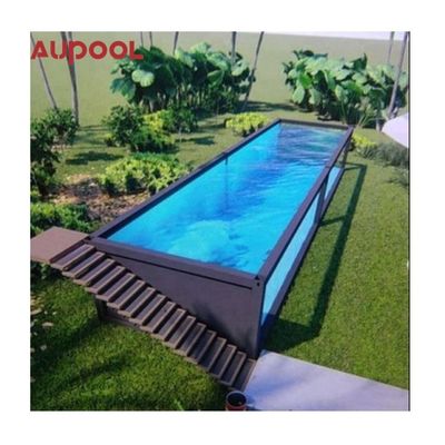 Villa trasparente piscina all'interno AUPOOL stile massaggio acrilico Baby Spa piscina