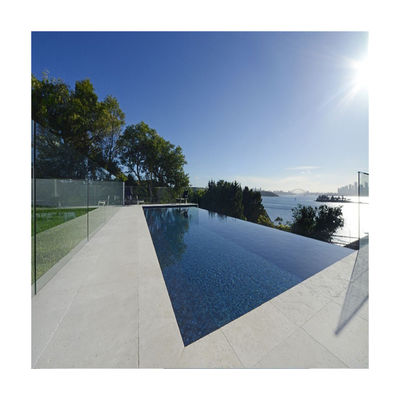Piscina Acrilica AUPOOL Giardino Cortile Spa a nuoto lungo senza fine con copertura e riscaldamento