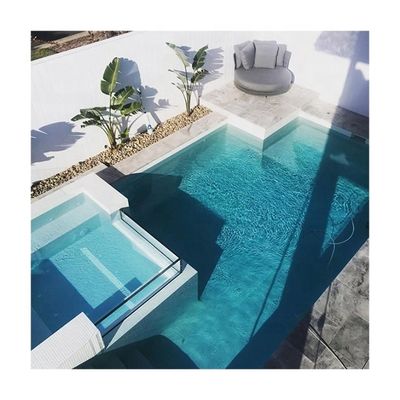 Nuoto in famiglia stagione 12m Acrilico in fibra di vetro immersione FRP vasca da bagno a terra