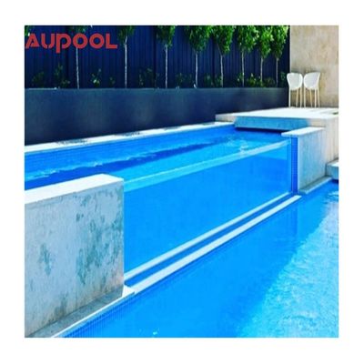 AUPOOL CE approvato grande piscina esterna in acrilico PMMA con accessori a pompa d'aria