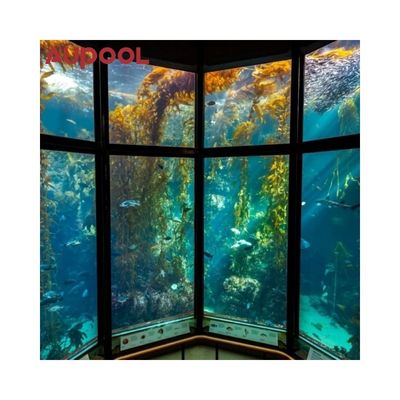 Funzione Piscina di vetro acrilico resistente per piscine personalizzate nelle scuole e palestre