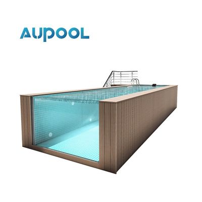 AUPOOL Cortile infinito Resistenza all' allenamento Piscina non ingiallita da 30 anni