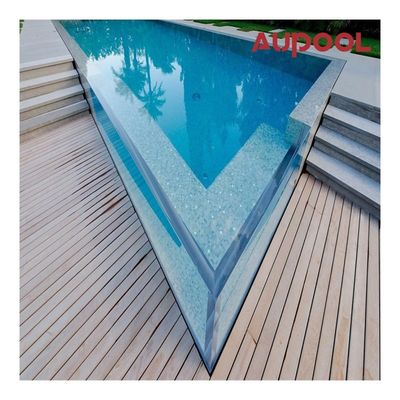 Stagione di nuoto in famiglia Essential Custom Transparent Plexiglass Acrylic Sheet Piscina con pompa d'aria
