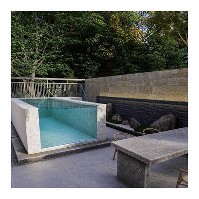 Piscine di contenitori in fibra di vetro acrilica certificata TUV per sport familiari