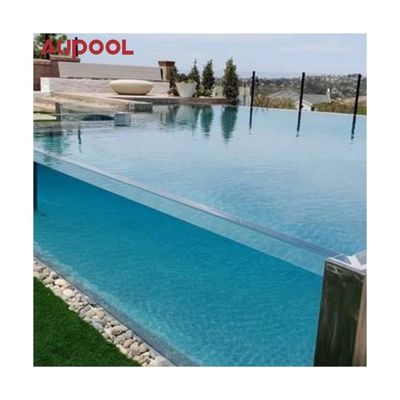 Design di moda Piscina Pvc adulti bambini piscina a telaio acrilico gonfiabile resistente