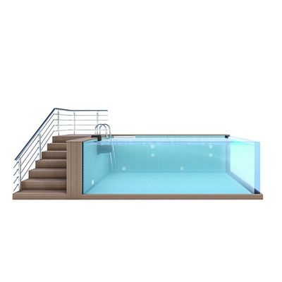 2500KGS Piscina privata portatile per nuoto all'aperto di lusso