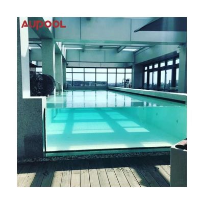 Parco giochi all'aperto Lastra di vetro acrilico personalizzata per piscine familiari sul parco giochi