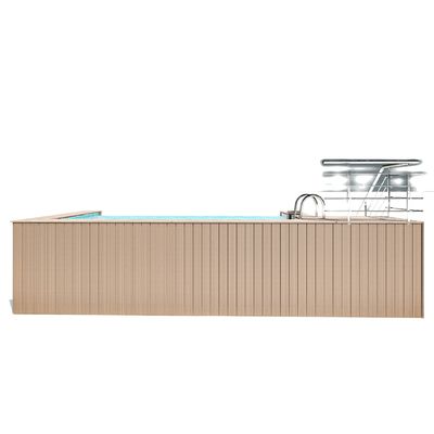 2500KGS Piscina privata portatile per nuoto all'aperto di lusso