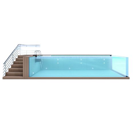 Piscine acriliche lucite per stile, durata e funzionalità