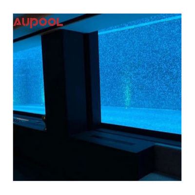 Parete acrilica trasparente per piscina acquario Paesaggio giardino personalizzato spessore 100 mm