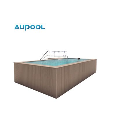 Piscine di contenitori a terra Piscine prefabbricate di piastre in acciaio composito e FRP