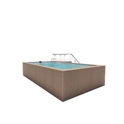 Pannello Acrilico trasparente Aupool Portatile Esterno Contenitore Freestanding Casa di lusso Villa