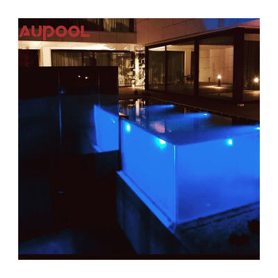 Piscine duratura di spa LED Light Water Curtain per la scuola Hotel Villa Gym Yard