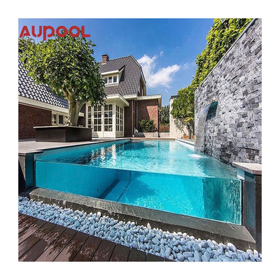 60 mm 80 mm piscina acrilica chiara con parete acrilica piscina con acqua cristallina